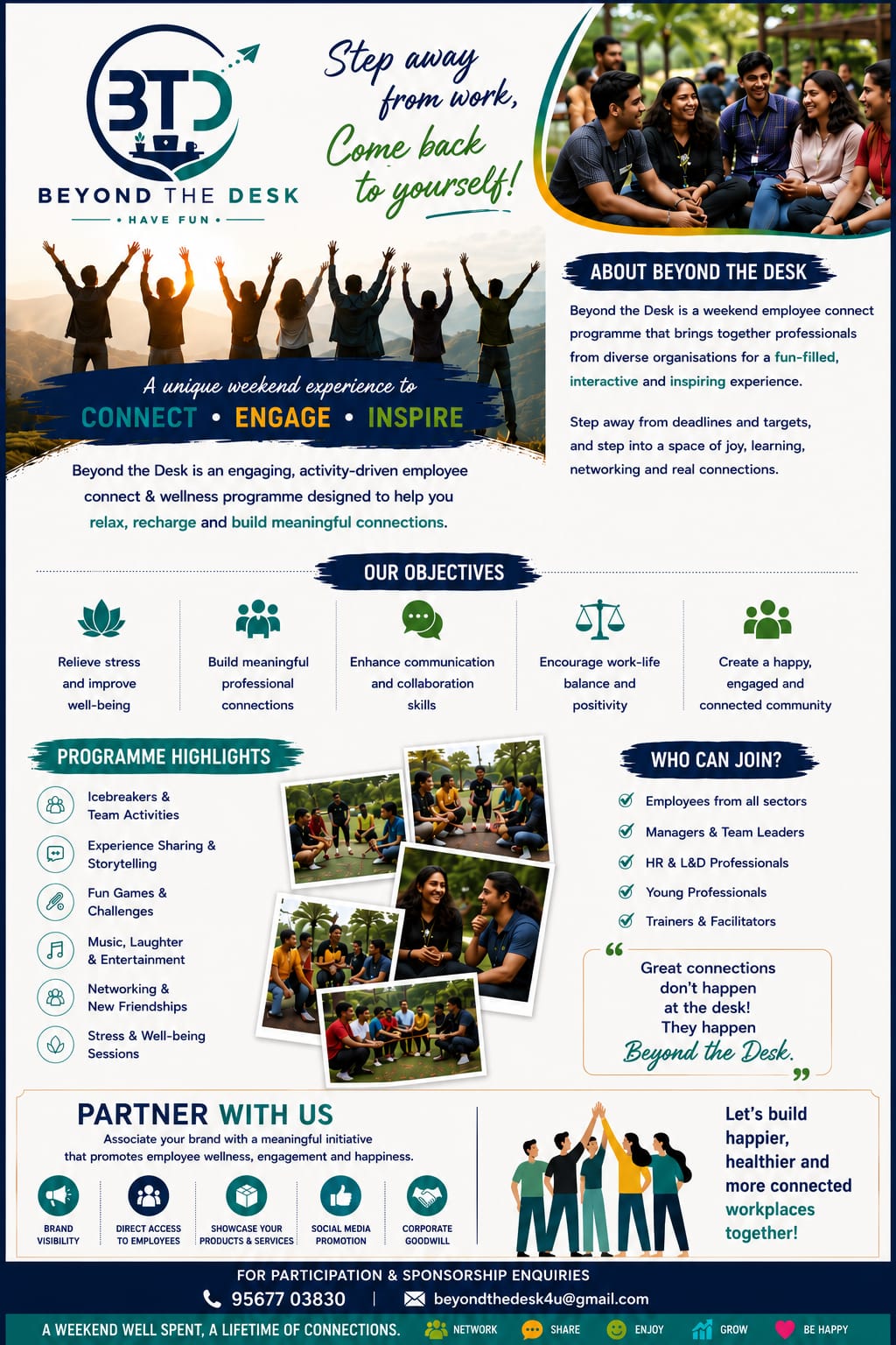 Poster 02 — Beyond the Desk event poster